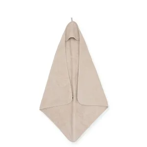 Comparateur de prix : Jollein Cape de bain en éponge de coton Nougat (75 x 75 cm)