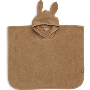 Poncho de Bain enfant 1 à 4 ans Caramel - JOLLEIN - Mixte - 100% coton - Bébé - 60 x 62 cm pas cher