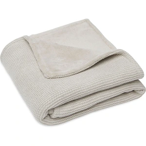 Comparateur de prix : Jollein Couverture polaire Basic Knit Nougat (75 x 100 cm)