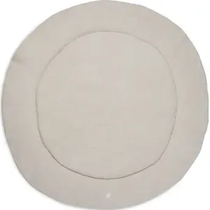 Comparateur de prix : Jollein Tapis de jeu rond Basic Knit Nougat (95 cm)