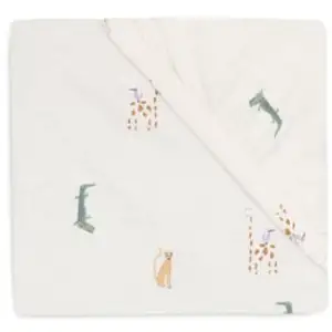 Comparateur de prix : jollein Drap housse pour lit enfant jersey jungle Jambo 70/75x140/150 cm