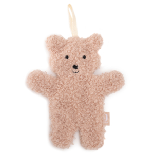 Comparateur de prix : Jollein Doudou attache sucette Teddy Bear Wild Rose