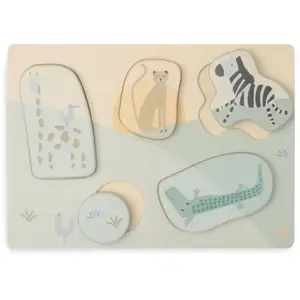 Comparateur de prix : Jollein 105-001-67090 Puzzle en bois