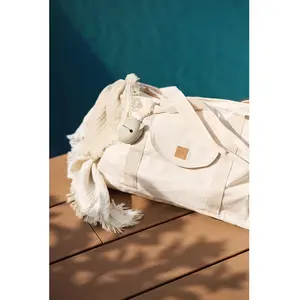 Comparateur de prix : Jollein Sac à langer Shopper - Sergé naturel - Coton - Sac pour poussette - Multifonctionnel - Beige clair