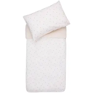 Jollein Housse de couette + taie d'oreiller Harvest Natural (100 x 140 cm) pas cher