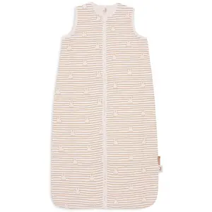 Jollein Gigoteuse en gaze de coton Miffy Stripe Biscuit TOG 0,5 (18-24 mois) pas cher