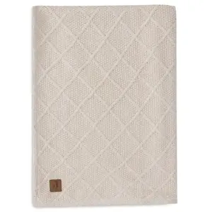 Comparateur de prix : jollein Plaid enfant Check Knit Outmeal/peluche polaire 75x100 cm