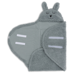 Comparateur de prix : jollein Couverture d'emmaillotage pour cosy Bunny Sea Green