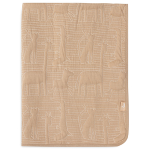 Comparateur de prix : Jollein Couverture en coton Jungle Jambo Biscuit-Oatmeal (75 x 100 cm)