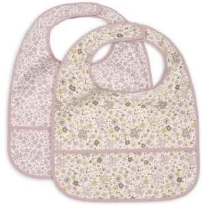 Jollein Lot de 2 bavoirs plastifiés Flower Fairies pas cher
