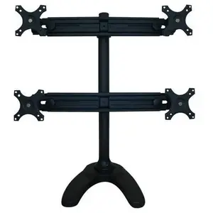 Comparateur de prix : NEWSTAR Neomounts FPMA-D700DD4 pied - pleine action - pour 4 ecrans LCD - noir