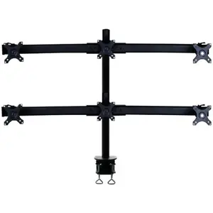 Comparateur de prix : Support de bureau - NewStar - FPMA-D700D6 - 6 écrans LCD - Noir - 19"-27"