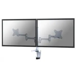 Neomounts NEWSTAR Support de bureau FPMA-D1330DWHITE - Pour 2 écrans plats jusqu'à 24" 60 cm - 25,4 cm à 61 cm pas cher