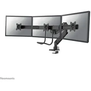 Comparateur de prix : Neomounts NM-D775DX3BLACK support de bureau pour 3 écrans plats