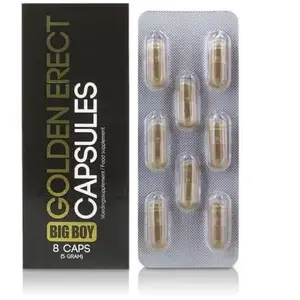 Cobeco Pharma Stimulant Big Boy Golden Erect Capsules (8 comprimés)
