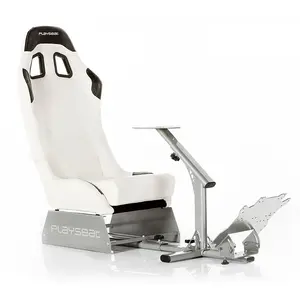 PLAYSEAT Siège simulation automobile EVOLUTION - Simili-cuir - Blanc pas cher