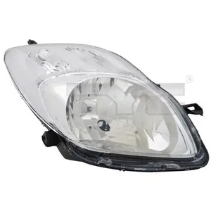 Comparateur de prix : Tyc - Phare pour Toyota Yaris à  Partir De 2009 Chrome, Droit