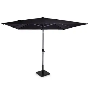 VONROC Parasol Rosolina Anthracite/noir 280x280cm   Premium Haute qual...