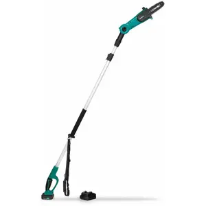 Comparateur de prix : VONROC Élagueuse sur perche sans fil 20V- Tête inclinable - Perche ext...