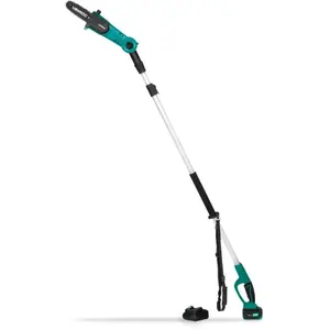 Comparateur de prix : VONROC Élagueuse sur perche sans fil 20V 200 à 260 cm | 1 batterie 4.0ah et un chargeur rapide incl.