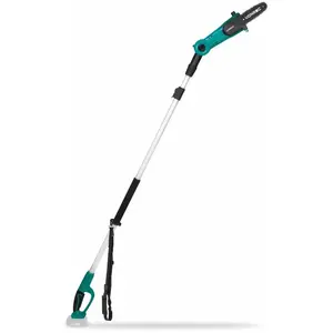Comparateur de prix : VONROC Élagueuse sur perche sans fil 20V   200 à 260 cm. | sans batterie, ni chargeur rapide