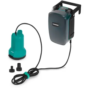 VONROC Pompe submersible sans fil 20V - 90 W - 4500 l/h - 0,8 bar - ea...