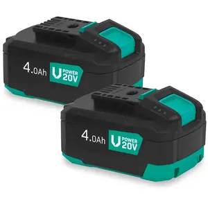 VONROC Batterie 20V 4.0Ah | Pack Duo pas cher