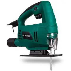 Comparateur de prix : VONROC Scie sauteuse 550W avec raccord d'aspirateur| Lame de scie incl.