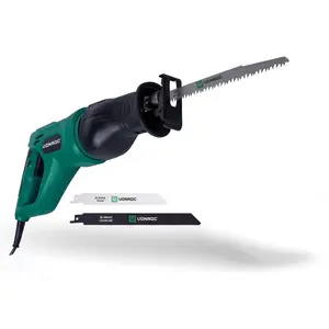 Scie sabre VONROC RS502AC - Poignée rotative - 3 Lames de scie inclusesVendu parvonroc