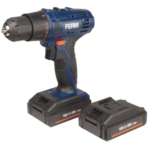 Comparateur de prix : Ferm CDM1120 CDM1120 Perceuse-visseuse sans fil 18 V 1.5 Ah Li-Ion