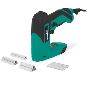 VONROC Agrafeuse-cloueuse électrique | 900 agrafes et 300 clous incl. pas cher
