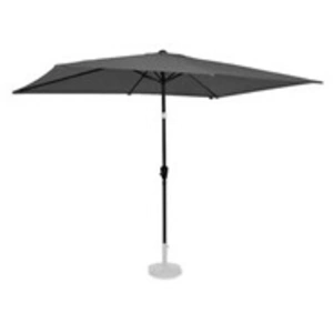 VONROC Parasol inclinable 2x3m - Résistant aux UV - Gris - Housse de p... pas cher