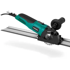 Comparateur de prix : VONROC Mini scie circulaire - plongeante 500W - Ø85mm - Rail de guidag...