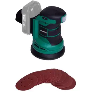 VONROC Ponceuse orbitale excentrique sans fil 20V - Ø125mm Sans batt...
