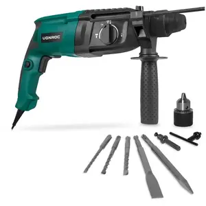 Marteau perforateur VONROC 800W - 3 joules - SDS plus - Mandrin à engr...Vendu parvonroc