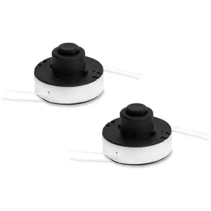 VONROC Bobine de fil   Double bobine 8m (2x4m)   Compatible avec la débroussailleuse GT501DC   2 piècesVendu paramazon