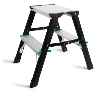 Escabeau double - VONROC - 2x 2 marches - antidérapant - Capacité de c...Vendu parvonroc