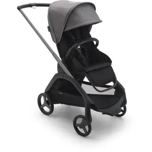 Bugaboo Dragonfly Poussette 2e Âge - Habillages Midnight Black pas cher