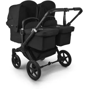 Bugaboo Donkey 5 Twin Poussette Jumeaux -  Habillages Midnight Black