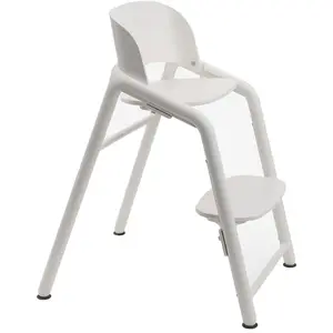 bugaboo Chaise haute enfant évolutive Giraffe base bois White pas cher