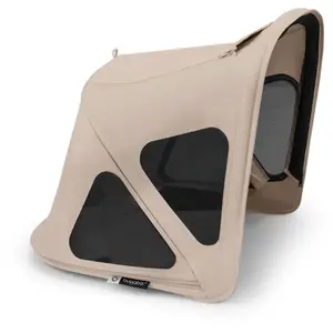 Bugaboo Capote à fenêtres pour Fox 5 - Desert taupe melange