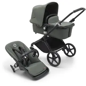 Bugaboo Fox Cub Poussette 2 En 1 -  Habillages Forest Green pas cher