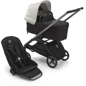 Bugaboo Dragonfly Poussette 2 En 1 -  Habillages Midnight Black
