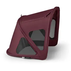 Bugaboo Capote à fenêtres pour Fox 5 - Rouge Cerise intense