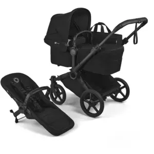 Poussette 2-en-1 Bugaboo Donkey 6 -  Habillages Heritage Black