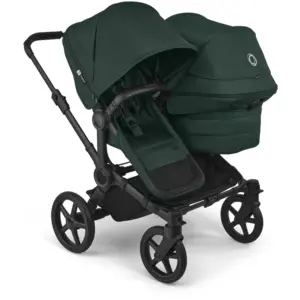 Poussette Double Bugaboo Donkey 6 - Fern Green pas cher