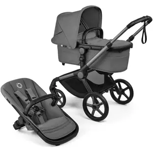 Bugaboo Fox 5 Renew Poussette 2 En 1 -  Habillages Moon Grey