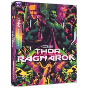 Thor : Ragnarok Steelbook Mondo Blu-ray 4K Ultra HD