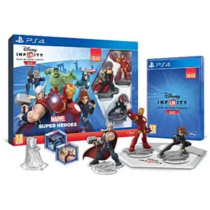 Comparateur de prix : Logithéque Disney Infinity 2.0 Marvel Super Heroes Pack de démarrage PS4 PlayStation 4