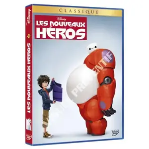 Escd Cnt DVD - DISNEY - Les Nouveaux Héros - Animation - Enfant - Français